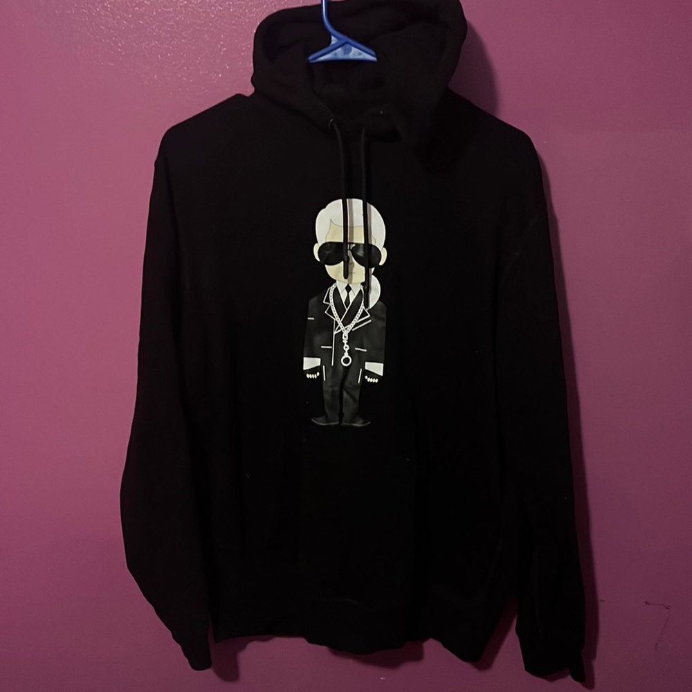 KARL LAGERFELD HOODIE SIZE LARGE